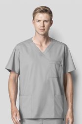 WONDER WINK  WW103 MEN?S V-NECK TOP