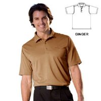 MONT 1085 Men's Dry Swing Bamboo Charcoal Textured Polo