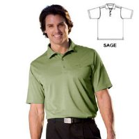 MONT 1085 Men's Dry Swing Bamboo Charcoal Textured Polo