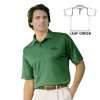 MONT 1087 Men's Dry Swing Mini Stripe Textured Polo