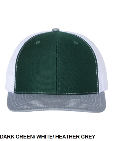 Richardson 112 - Snapback Trucker Cap.  RICH. CAP  112