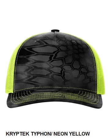 Richardson 112PFP - Printed Five-Panel Trucker Cap.  RICH. CAP  112PFP