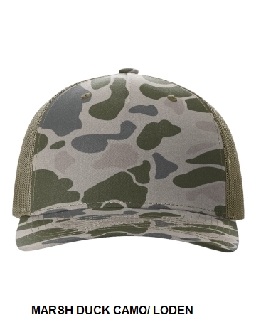 Richardson 112PFP - Printed Five-Panel Trucker Cap.  RICH. CAP  112PFP