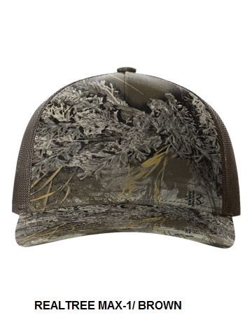 Richardson 112PFP - Printed Five-Panel Trucker Cap.  RICH. CAP  112PFP