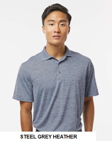 Paragon - Dakota Striated Heather Polo - 130.  PARAGON  130