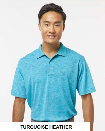 Paragon - Dakota Striated Heather Polo - 130.  PARAGON  130