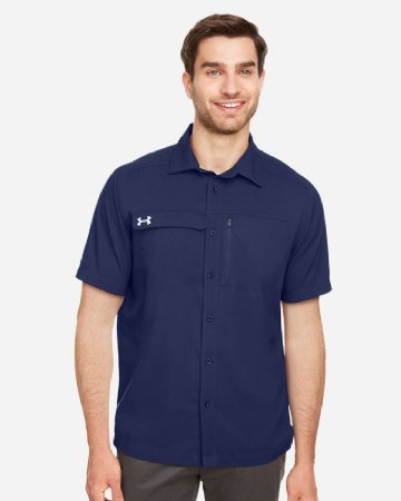 U. ARMOUR - Under Armour Mens Motivate Coach Woven Shirt - 1351360