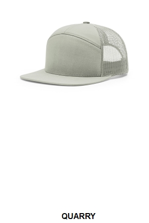 Richardson 7-Panel Trucker.  RICH. CAP  168
