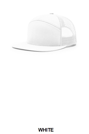 Richardson 7-Panel Trucker.  RICH. CAP  168