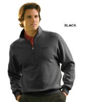 MONT 1737 Men's Half Zip Placket Long Sleeve Pullover