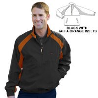 MONT 1780 Men's Contrast Half Zip Windbreaker Jacket