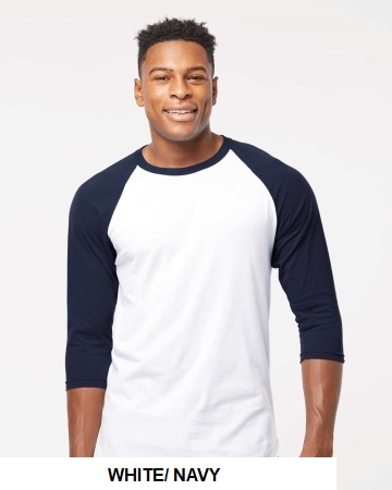 Tultex Unisex Fine Jersey Raglan T-Shirt.  TULTEX  245