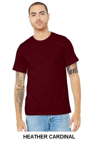 BELLA+CANVAS Unisex Heather CVC Short Sleeve Tee.  BELLA  3001CVC