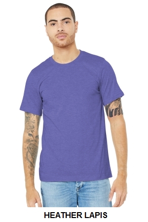 BELLA+CANVAS Unisex Heather CVC Short Sleeve Tee.  BELLA  3001CVC