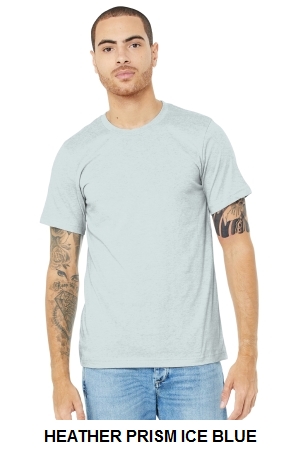 BELLA+CANVAS Unisex Heather CVC Short Sleeve Tee.  BELLA  3001CVC