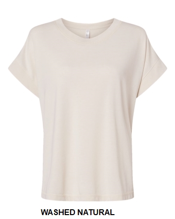 LAT Women's Relaxed Vintage Wash Tee.  LAT  3502