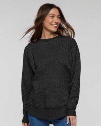 LAT 3525 - Women's Weekend Fleece Crewneck Sweatshirt.  LAT  3525