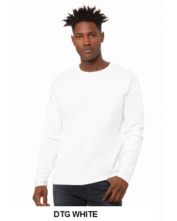Bella + Canvas Unisex Sponge Fleece Drop Shoulder Sweatshirt.  BELLA  3945