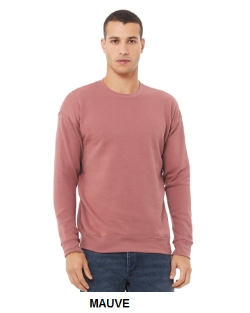 Bella + Canvas Unisex Sponge Fleece Drop Shoulder Sweatshirt.  BELLA  3945