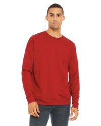 Bella + Canvas Unisex Sponge Fleece Drop Shoulder Sweatshirt.  BELLA  3945