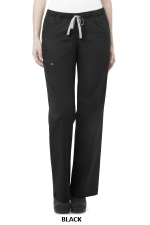 WONDER WINK  WW504 Women?s Straight Leg Cargo Pant