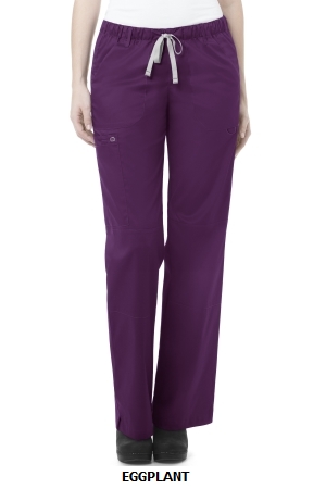 WONDER WINK  WW504 Women?s Straight Leg Cargo Pant