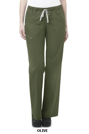 WONDER WINK  WW504 Women?s Straight Leg Cargo Pant