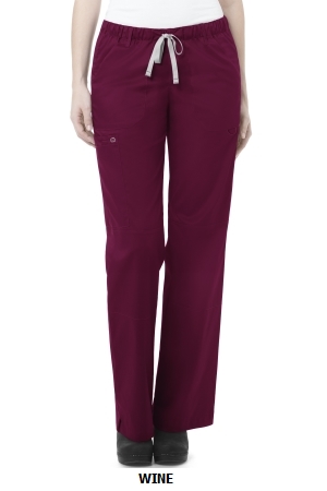 WONDER WINK  WW504 Women?s Straight Leg Cargo Pant