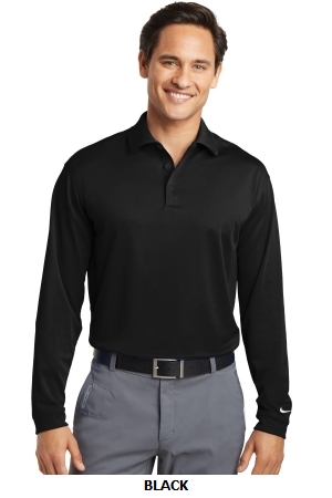 Nike Golf Tall Long Sleeve Dri-FIT Stretch Tech Polo. 604940.