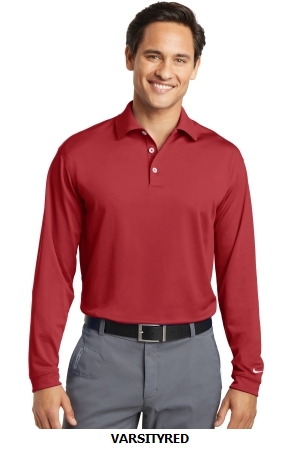 Nike Golf Tall Long Sleeve Dri-FIT Stretch Tech Polo. 604940.