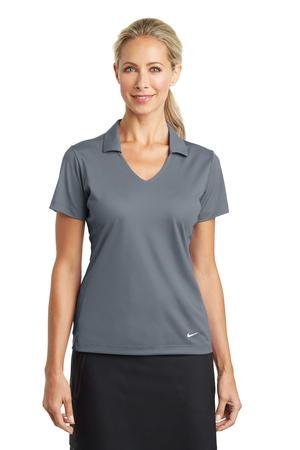 Nike Golf Ladies Dri-FIT Vertical Mesh Polo. 637165.