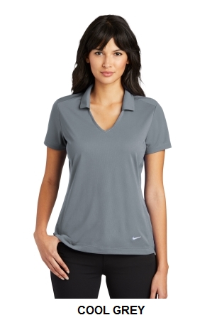 Nike Ladies Dri-FIT Vertical Mesh Polo.  NIKE  637165