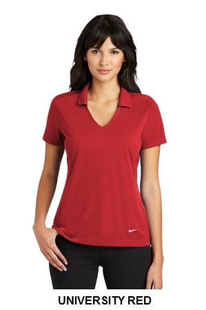 Nike Ladies Dri-FIT Vertical Mesh Polo.  NIKE  637165