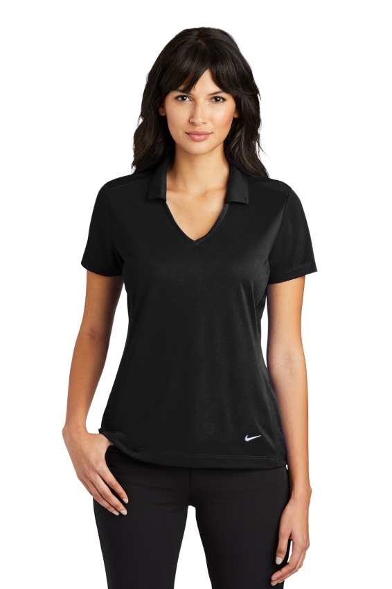 Nike Golf Ladies Dri-FIT Vertical Mesh Polo. 637165.