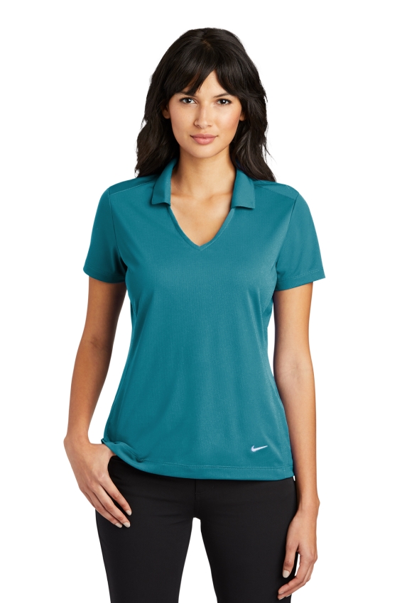 Nike Golf Ladies Dri-FIT Vertical Mesh Polo. 637165.