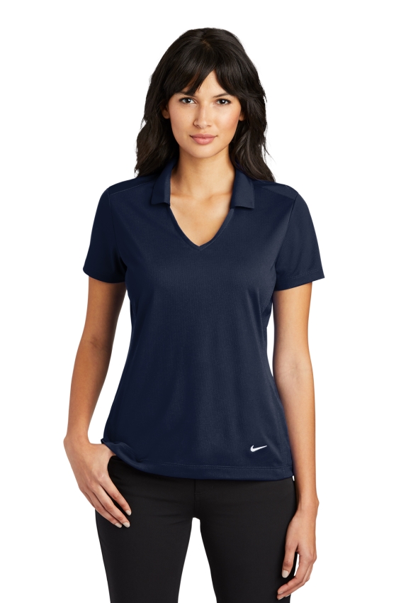 Nike Golf Ladies Dri-FIT Vertical Mesh Polo. 637165.