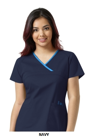 WONDER WINK  WW6808 Ladies Charlize - Y-Neck Top