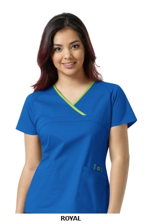 WONDER WINK  WW6808 Ladies Charlize - Y-Neck Top