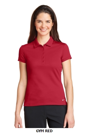 Nike Golf Ladies Dri-FIT Solid Icon Pique Modern Fit Polo. 746100.