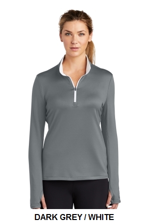 Nike Ladies Dri-FIT Stretch 1/2-Zip Cover-Up.  NIKE  779796