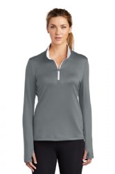 Nike Ladies Dri-FIT Stretch 1/2-Zip Cover-Up.  NIKE  779796