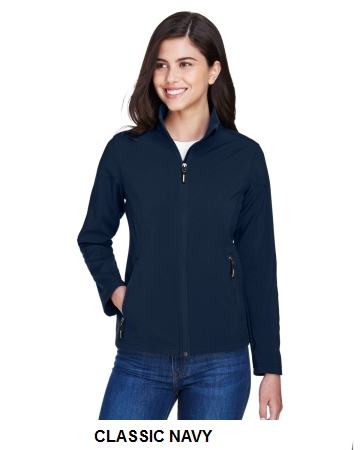 Core 365 Ladies' Cruise Two-Layer Fleece Bonded Soft Shell Jacket.  CORE365  78184