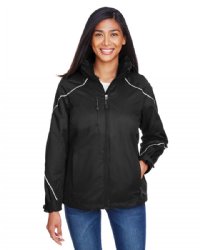 North End Ladies' Angle 3-in-1 Jacket with Bonded Fleece Liner.  N. END  78196