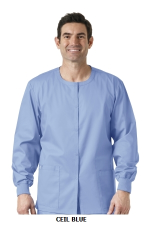 WONDER WINK  WW800 Unisex Snap Front Jacket