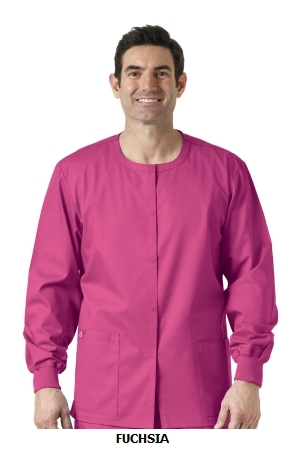 WONDER WINK  WW800 Unisex Snap Front Jacket