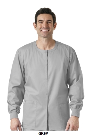 WONDER WINK  WW800 Unisex Snap Front Jacket