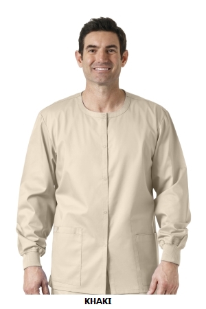 WONDER WINK  WW800 Unisex Snap Front Jacket