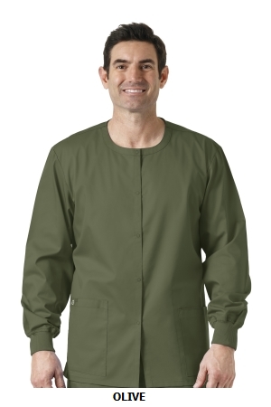 WONDER WINK  WW800 Unisex Snap Front Jacket