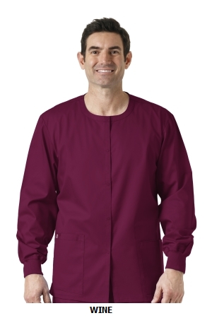 WONDER WINK  WW800 Unisex Snap Front Jacket