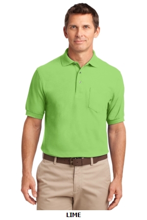 Port Authority® - Silk Touch™ Pocketed Polo. (K500P)